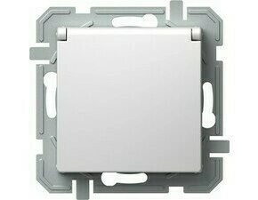 TEM ZÁSUVKA FRANCOUZSKÁ + KRYT 2P+E 16A 250V~ PP XO bílá/bílá