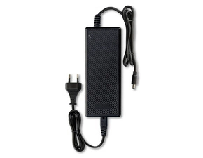Adaptér napájecí MC LED adaptér 120W, DC 12V/10A, IP20, černý plast, s vidlicí