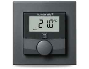 eQ3 HmIP-BWTH-A Homematic IP Nástěnný termostat se senzorem vlhkosti a spínaným výstupem 230V – zápu