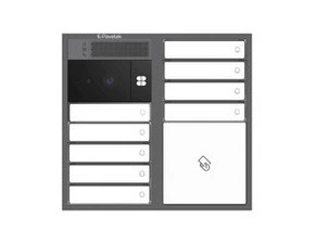 DV SYSTEM: 6 až 9 tlačítek + KAMERA + BOD Lite: čtečka RFID čipů MIFARE 13,56MHz (2M+2M) - Na zeď