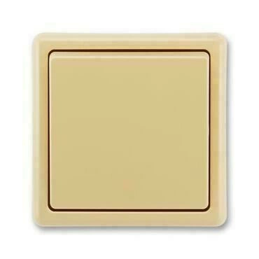 Přepínač křížový ABB Clasic 3553-07289 D2, řazení 7, béžová