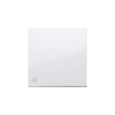 Kryt 1 násobný SIMON DKW1/AB11, bílá antibakteriální