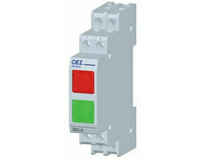 OEZ:37281 MKA-SC-SE-A230 Světelné návěstí Ue AC 230 V, barva červená, barva zelená