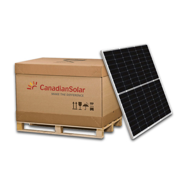 FVE panel Canadian Solar CS6W-555MS stříbrný rám (pal=35ks)