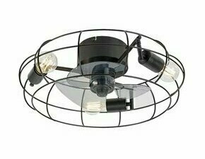 Svítidlo stropní RABALUX 71043 CADMUS černá E27 3x MAX 25W