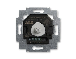 ABB 2CKA001032A0528 Přístroj termostatu prostorového s otočným ovládáním, přepínací kontakt 01-Příst