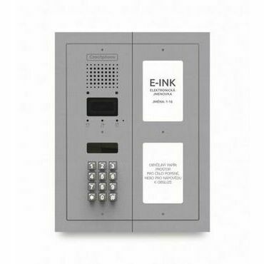 CZPHONE 4004091002 S elektronickým papírem (E-INK) FlatLine: SVĚTLE ŠEDÁ - DUO Standard: klávesnice