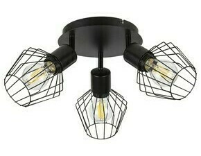 Bodové svítidlo Belano černá E27 3×40W RABALUX 3536