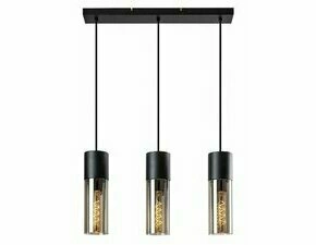 Svítidlo závěsné RABALUX 72053 RONNO černá E27 3x MAX 25W