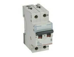 Jistič dvoupolový LEGRAND 404094 TX3 1+N B4 10000A