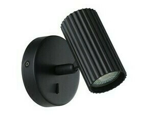 Svítidlo nástěnné EGLO WL/1 GU10 SCHWARZ 'PORTILLO'