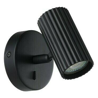 Svítidlo nástěnné EGLO WL/1 GU10 SCHWARZ 'PORTILLO'