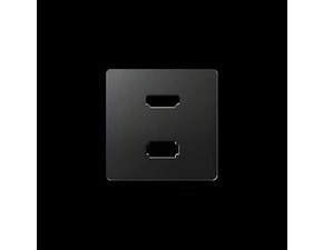 Kryt pro SIMON 82 8201095-038, zásuvku USB+HDMI (v 1.4), grafitová