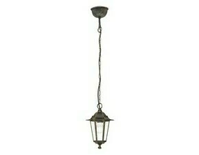 Venkovní závěsné svítidlo Velence antická zlatá E27 1×60W RABALUX 8238