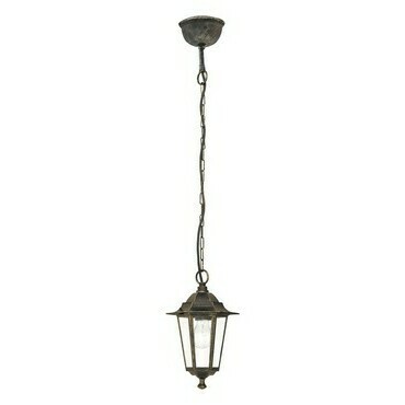 Venkovní závěsné svítidlo Velence antická zlatá E27 1×60W RABALUX 8238