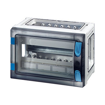 HEN FP 1101 Jističová skříň 1x 12 modulů, bez svorkovnice PE/N, bez bočních stěn, 100A