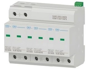 OEZ:38361  SJBC-25E-3-MZS Kombinovaný svodič bleskových proudů a přepětí