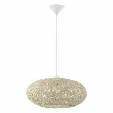 Designový lustr CAMPILO bílá O450 mm 1X60W EGLO