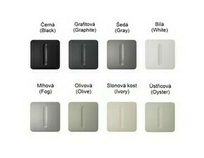 AJAX AJAX98611 AJAX SoloButton (Dimmer) - Samostatné stmívatelné tlačítko pro LightSwitch, slonovino