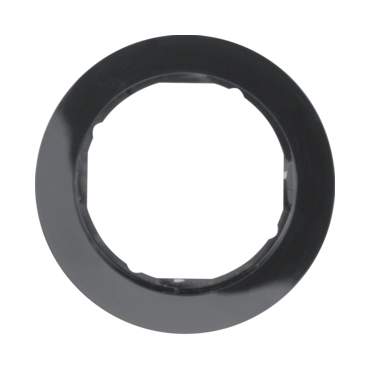 HAG 10112045 Rámeček 1-násobný, Serie R.classic, černá, lesk