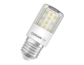 LED žárovka OSRAM LEDTSLIM60D 7W/827 230V E27 FS1, čiřá, stmívatelná