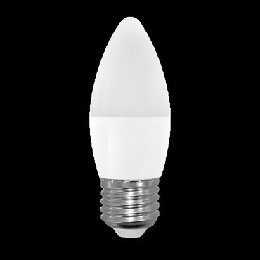 LED žárovka LED-POL Toto E27 C37 6W studená bílá