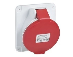 SCHN PKF32F435 Zásuvka vest. 32A 3P+N+PE 380-415V IP44 50-60Hz