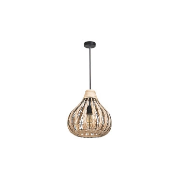 Svítidlo závěsné RABALUX 7604 ZAHARA přírodní E27 1x MAX 40W