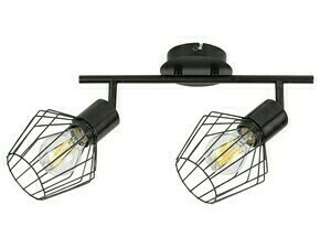 Bodové svítidlo Belano černá E27 2×40W RABALUX 3535