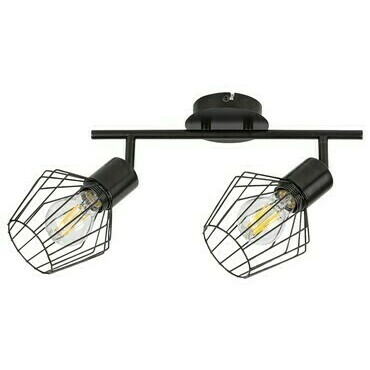 Bodové svítidlo Belano černá E27 2×40W RABALUX 3535