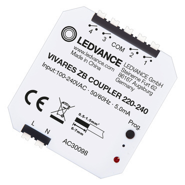 ZigBee VIVARES ZB COUPLER 220-240