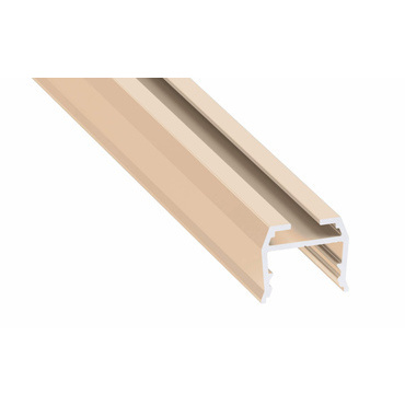 Profil hliníkový GREENLUX AL-PROFIL AXEL LIGHT IVORY LACQUERED 1M (10-1366-10)