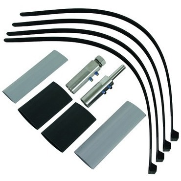 DEHN 819148  Připojovací členy + montážní materiál pro vodič HVI-long, D 23mm šedý DEHN DEHN