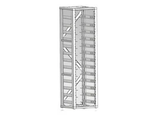 Deye HV-Rack for BOS-G (13layers)