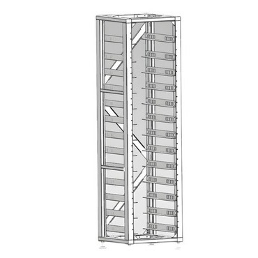 Deye HV-Rack for BOS-G (13layers)