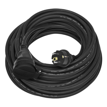 Prodlužovací přívod ECOPLANET FG IP44, 1x zásuvka, 10m, černá