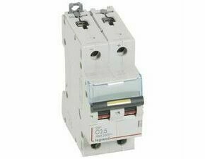 Jistič dvoupolový LEGRAND 409559 DX3 DC 2P C0.5 16KA