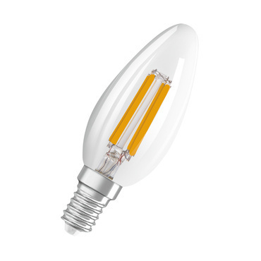 LED žárovka svíčka OSRAM LEDSCLB40 ACT/REL 827/840FILE14 FS1, čiřá