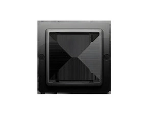 Adaptér přechodový SIMON BASIC BMA45M/49, (průchodka) pro zařízení standardu 45 × 45 mm, černá matná
