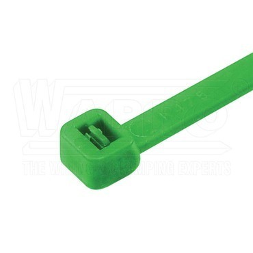 wpr1731 WT-100MCGR vázací WAPRO pásky barevné, 100 x 2,5 mm, zelená
