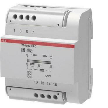 ABB 2CSM631043R0811 TS63/12-24C Transformátor bezpečnostní oddělovací