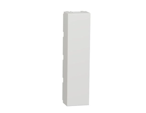 SCHN NU986418 Unica - Záslepka 2x 1/2 modul, Bílá
