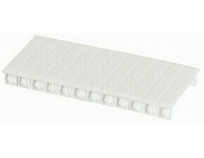 EATON 178978 BS-6MB-WH Záslepka pro výřezy 45mm, 6 modulů TE, bílá, lámatelná po 8,75mm (1/2TE)