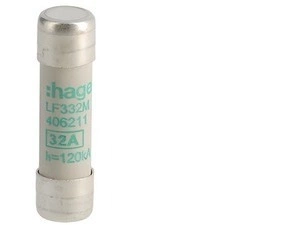HAG LF332M Pojistka válcová, velikost 10x38, 32A aM, 400V AC