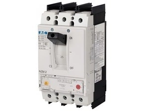 EATON 107611 NZMB2-AF15-BT-NA Jistič, 3pól, ochr.obvodů, třmen. svorky, Icu=25kA, In=15A, pevná spou