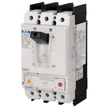 EATON 107617 NZMB2-AF45-BT-NA Jistič, 3pól, ochr.obvodů, třmen. svorky, Icu=25kA, In=45A, pevná spou