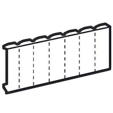 LEG 001662 ZÁSLEPKA 13M RAL 9003