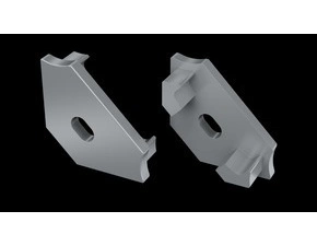 Koncovka profilu GREENLUX EC-PROFIL C SILVER LACQ HO (12-0000-38)