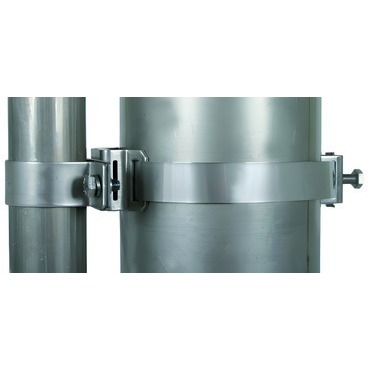 DEHN 105360  Upevňovací objímka pro trubku D 50mm s upevňovacím páskem D 90-300mm pro iso-Combi DEHN DEHN