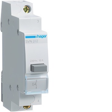 HAG SVN312 Stiskací spínač 1S, 16A, 230V